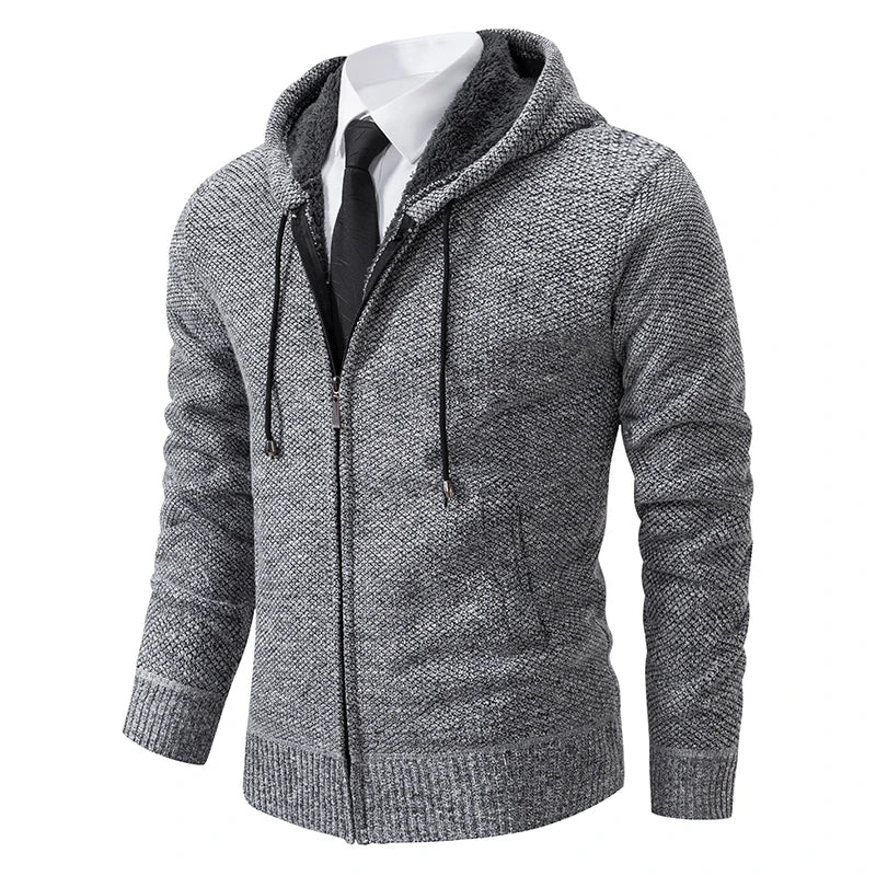 Titan Slate Zip Sweater