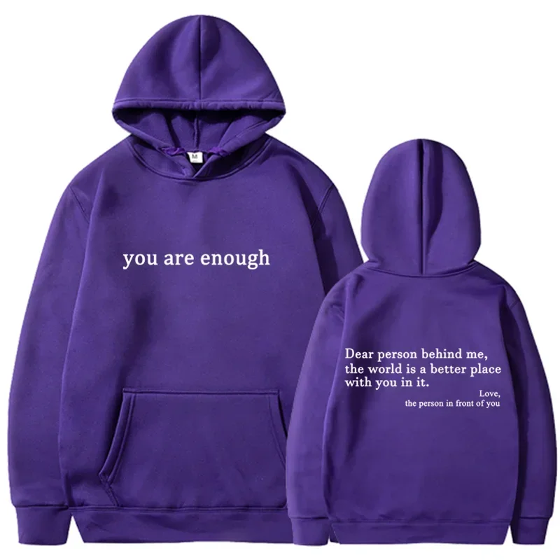 You Are Enough Hoodie