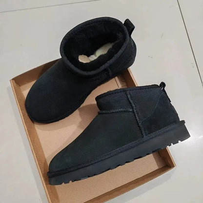 Cozy Leather Winter Boots