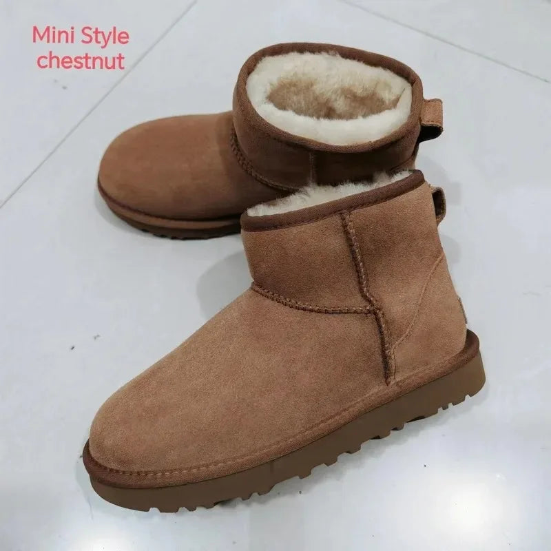 Cozy Leather Winter Boots