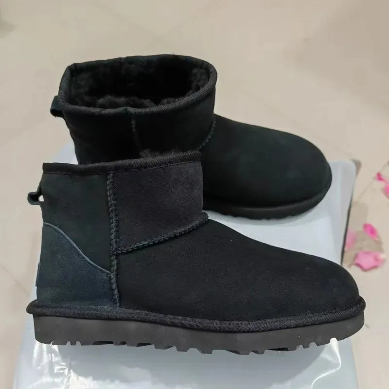 Cozy Leather Winter Boots