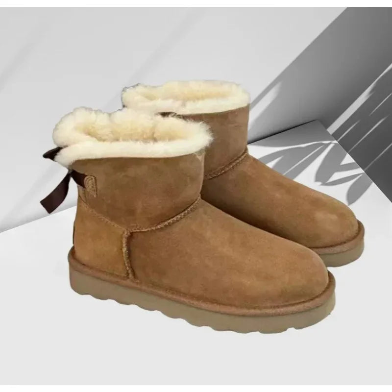 Cozy Leather Winter Boots