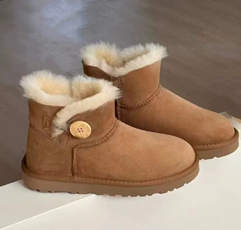 Cozy Leather Winter Boots