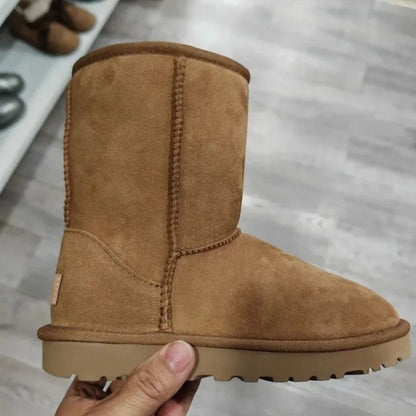 Cozy Leather Winter Boots