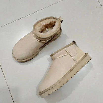 Cozy Leather Winter Boots